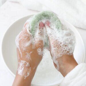 🔥3/$30 NIB Teami Tea Infused Konjac Sponges Pore Refiner x2 Chamomile Green Tea